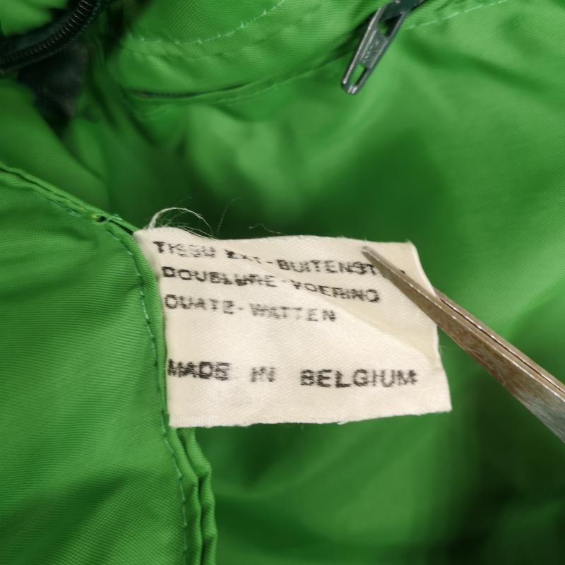 古着 USED ジャケット、上着 ジャンパー、ブルゾン Kawasaki 80s ベルギー製 2WAY スキー レーシング ジャケット L 緑 / グリーン / green X 薄緑 / ライトグリーン / メンズ USED 古着 中古 50168532