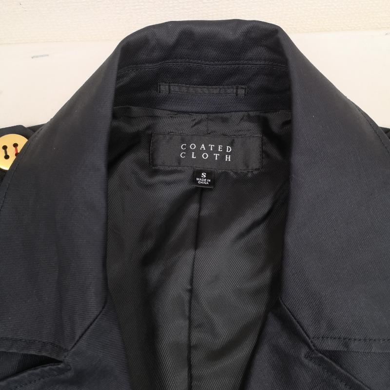 ユニクロ UNIQLO コート ピーコート エポレット ラペル ダブルブレスト ショート ピーコート S 紺 / ネイビー / navy メンズ USED 古着 中古 50168534