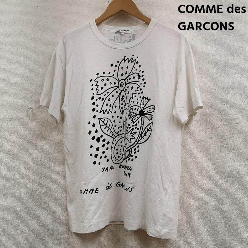 コムデギャルソン COMME des GARCONS Tシャツ 半袖 日本製 2009AW 草間彌生 YAYO IKUSAMA 半袖 Tシャツ S/S TEE L 白 / ホワイト / white メンズ USED 古着 中古 50168538