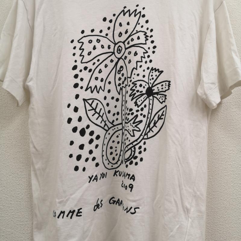 コムデギャルソン COMME des GARCONS Tシャツ 半袖 日本製 2009AW 草間彌生 YAYO IKUSAMA 半袖 Tシャツ S/S TEE L 白 / ホワイト / white メンズ USED 古着 中古 50168538