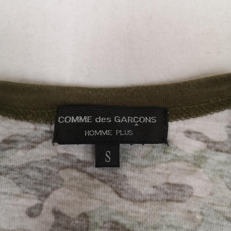 コムデギャルソンオムプリュス COMME des GARCONS HOME PLUS Tシャツ 半袖 日本製 2015SS カモフラージュ 迷彩 半袖 Tシャツ S/S TEE S カーキ / カーキ / khaki メンズ USED 古着 中古 50168539