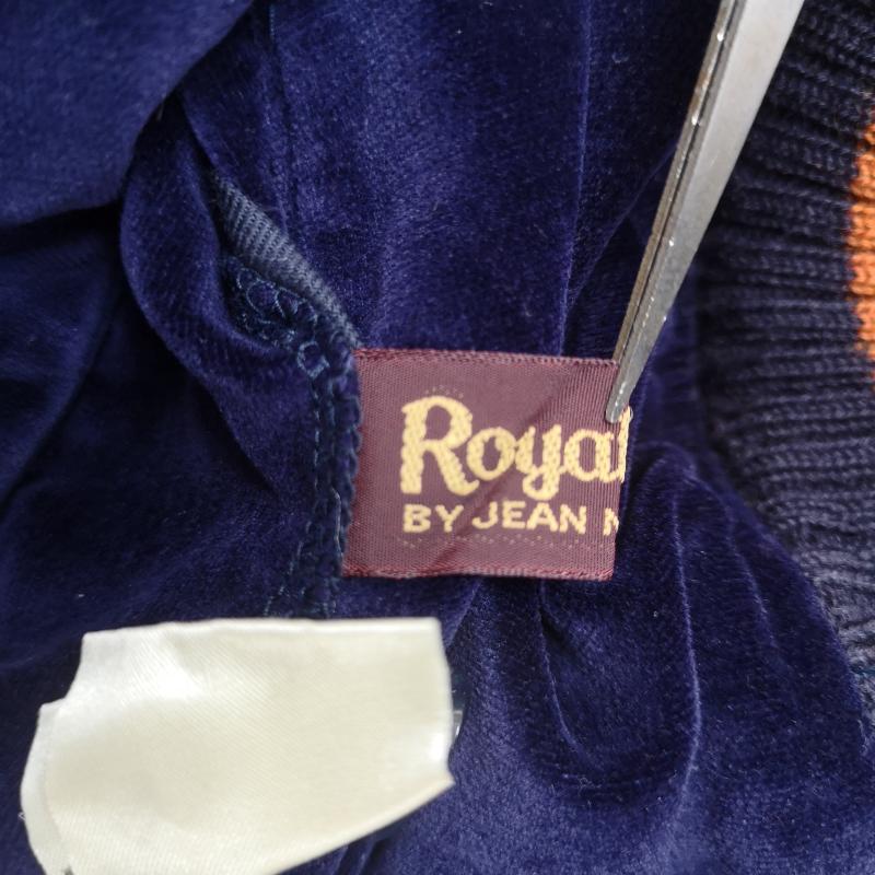 古着 USED ジャケット、上着 ジャンパー、ブルゾン Royal Jean リバーシブル 薔薇 ローズ 花 フラワー スカジャン スーベニア ジャケット 3 青 / ブルー / blue X 紫 / パープル / purple メンズ USED 古着 中古 50168541