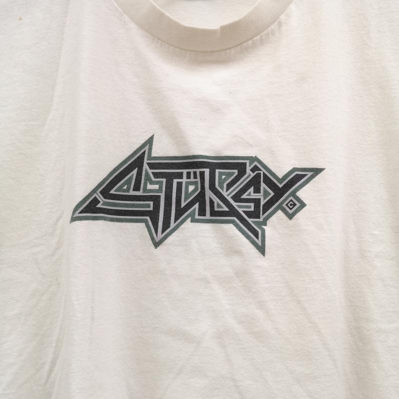 ステューシー STUSSY Tシャツ 半袖 90s USA製 Anthrax グラフィック 半袖 Tシャツ S/S TEE XL 白 / ホワイト / white メンズ USED 古着 中古 50168542
