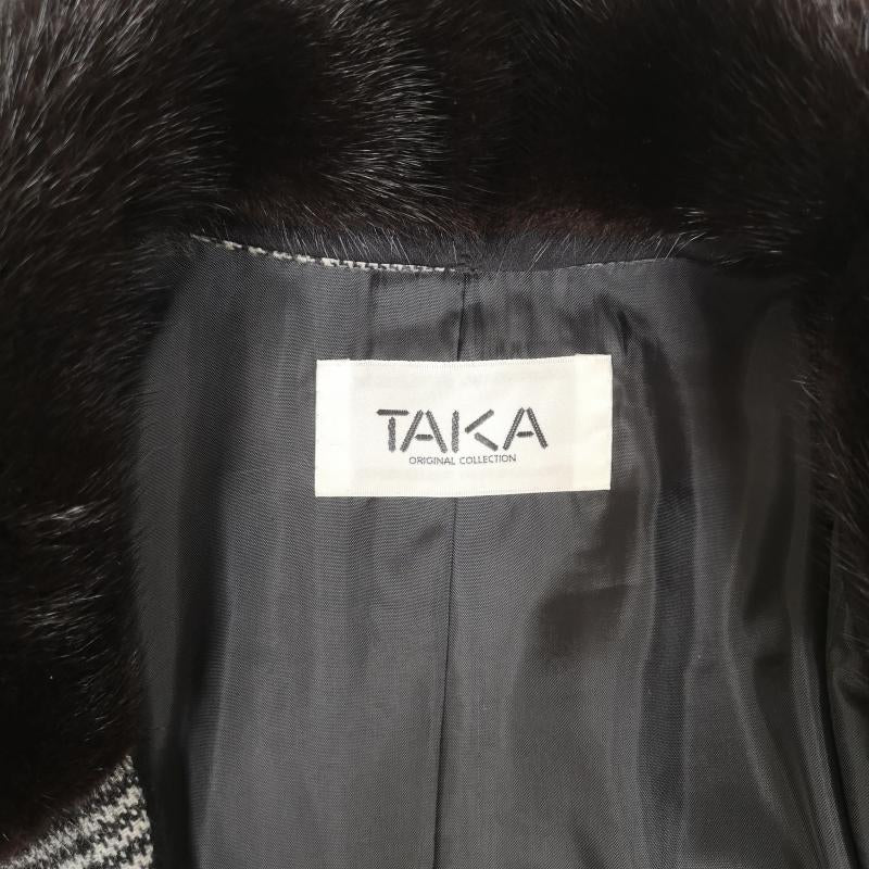 タカキュー TAKA:Q コート コート一般 日本製 グレンチェック柄 ダブルブレスト ロング コート FREE マルチカラー / マルチカラー / multicolor レディース USED 古着 中古 50168548
