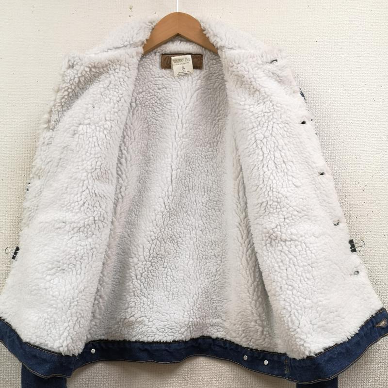 ラングラー Wrangler ジャケット、上着 ジャンパー、ブルゾン メキシコ製 14オンス ブロークンデニム デニム ボア ジャケット 74255PW S インディゴ / インディゴ / Indigo メンズ USED 古着 中古 50168550