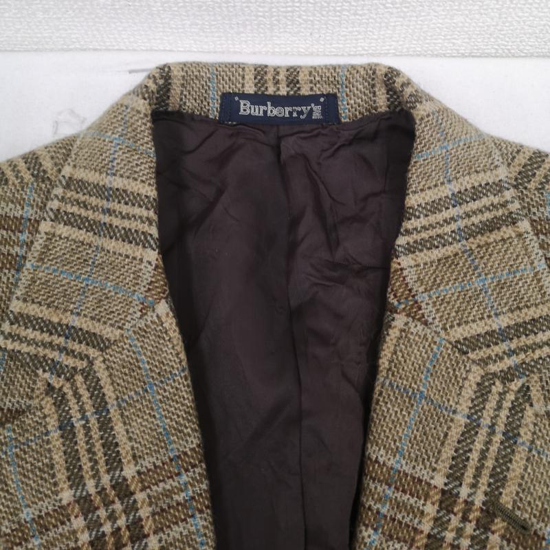 バーバリーズ BURBERRYS ジャケット、上着 ジャケット、ブレザー 2つボタン仕様 チェック柄 テーラード ジャケット ブレザー - マルチカラー / マルチカラー / multicolor メンズ USED 古着 中古 50168552