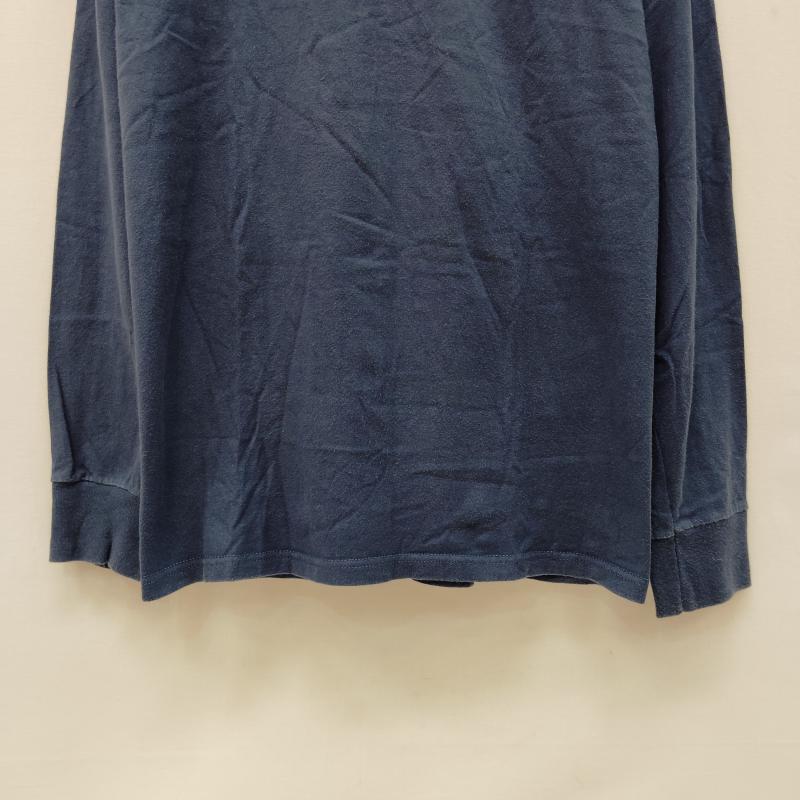 ステューシー STUSSY Tシャツ 長袖 ロンT ショーンフォント GUAM バック ロゴ S 紺 / ネイビー / navy メンズ USED 古着 中古 50168553