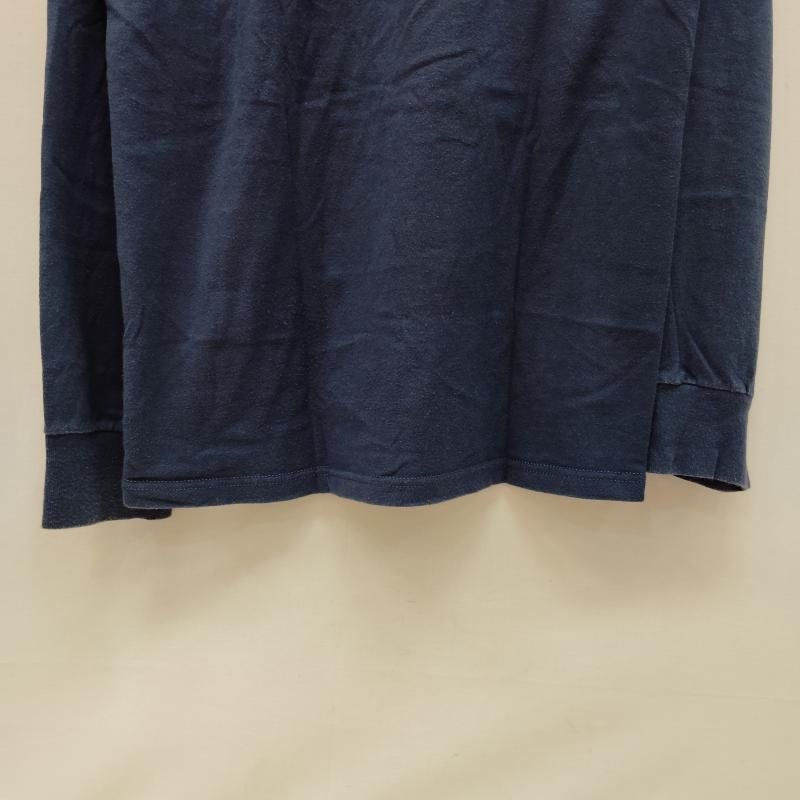 ステューシー STUSSY Tシャツ 長袖 ロンT ショーンフォント GUAM バック ロゴ S 紺 / ネイビー / navy メンズ USED 古着 中古 50168553