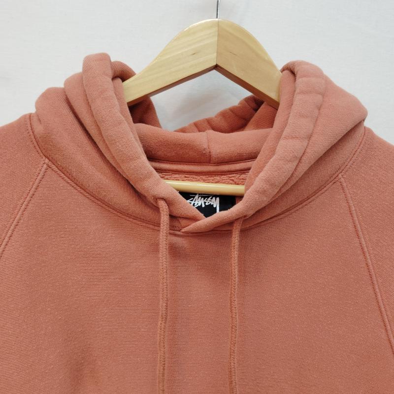 ステューシー STUSSY パーカー 長袖 STÜSSY GARMENT WORKGEAR ワークギア フーディー XL 桃 / ピンク / pink メンズ USED 古着 中古 50168556