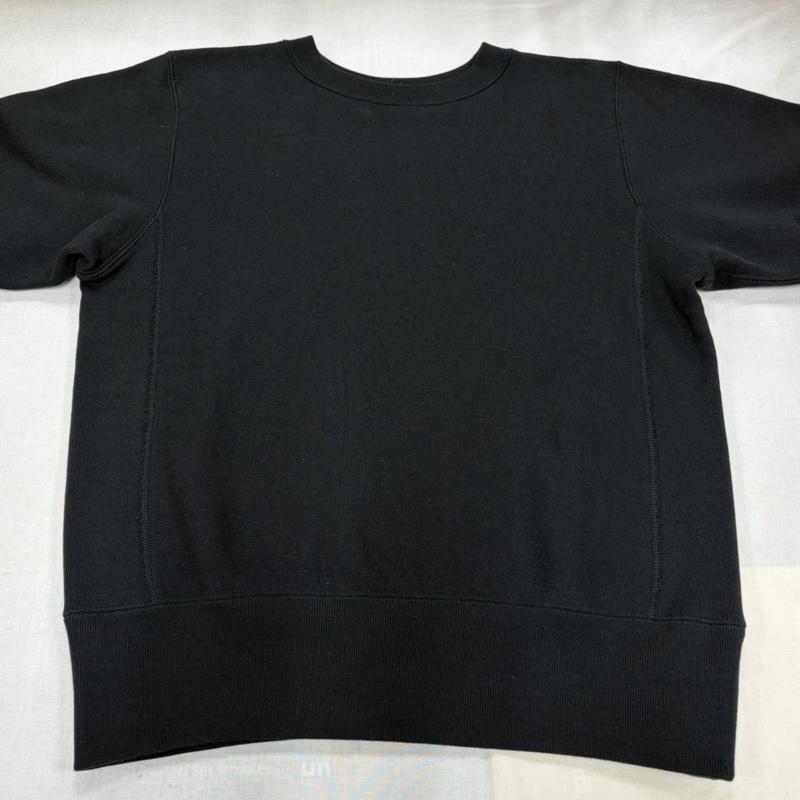 チャンピオン Champion トレーナー 長袖 REVERSEWEAVE リバースウィーブ プルオーバー スウェット トレーナー 裏起毛 WARMUP 目無し M 無地 X ワンポイント X ロゴ、文字 X 刺繍 黒 / ブラック / black メンズ USED 古着 中古 50168557