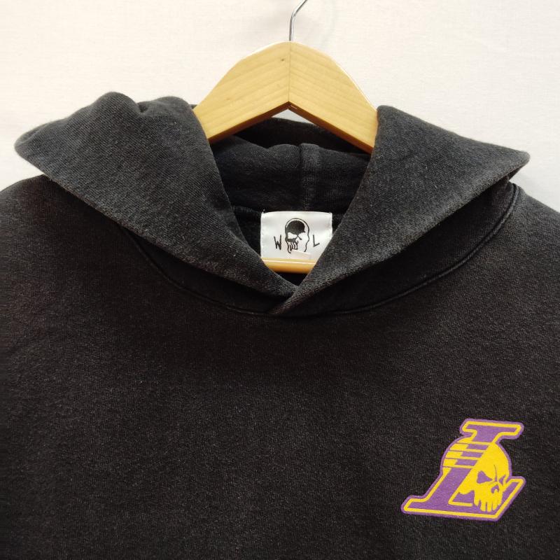 ＵＳＥＤ古着 USED/古着 パーカー 長袖 Warren Lotas ウォーレンロータス USA製 NBA ロサンゼルス レイカーズプロチーム M 黒 / ブラック / black メンズ USED 古着 中古 50168558