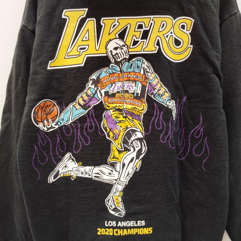 ＵＳＥＤ古着 USED/古着 パーカー 長袖 Warren Lotas ウォーレンロータス USA製 NBA ロサンゼルス レイカーズプロチーム M 黒 / ブラック / black メンズ USED 古着 中古 50168558