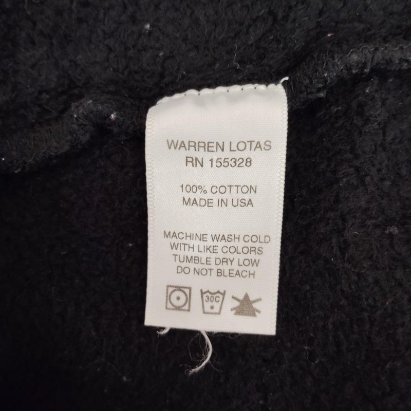 ＵＳＥＤ古着 USED/古着 パーカー 長袖 Warren Lotas ウォーレンロータス USA製 NBA ロサンゼルス レイカーズプロチーム M 黒 / ブラック / black メンズ USED 古着 中古 50168558