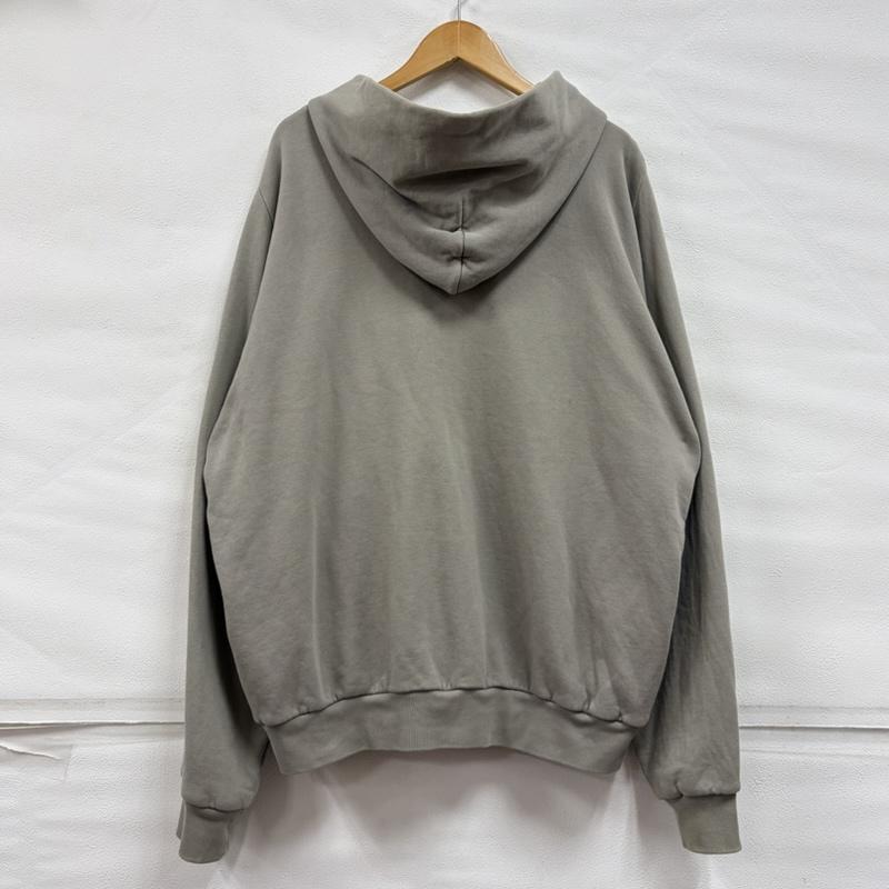 イージー YEEZY パーカー 長袖 GAP ダブルフェイス ジップアップ スウェット パーカー 無地 フーディー XL 無地 メンズ USED 古着 中古 50168559