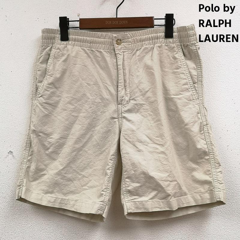 ポロバイラルフローレン Polo by RALPH LAUREN パンツ ショートパンツ クラシック フィット ウエストゴム チノ ショート パンツ M ベージュ / ベージュ / beige メンズ USED 古着 中古 50168560