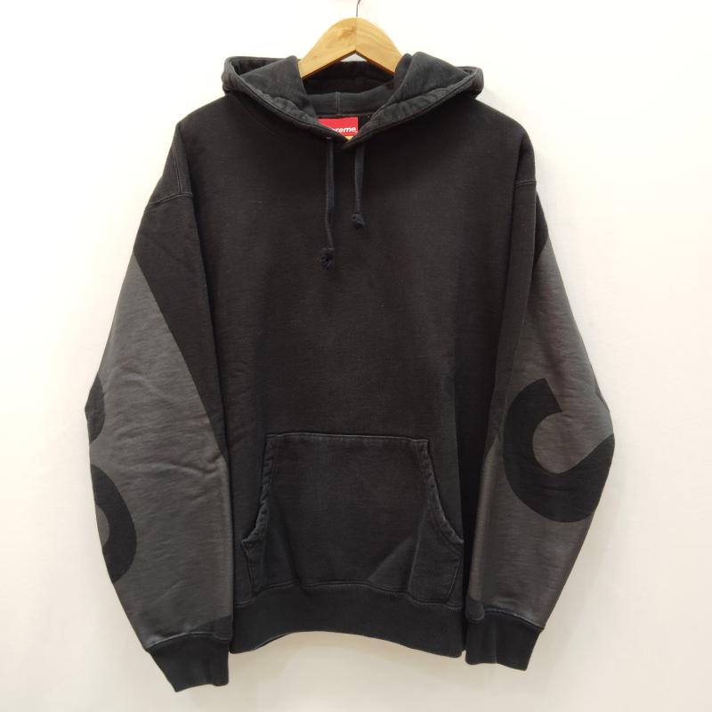 シュプリーム Supreme パーカー 長袖 21SS ビッグ ロゴ フーディー スウェット シャツ S 黒 / ブラック / black メンズ USED 古着 中古 50168561