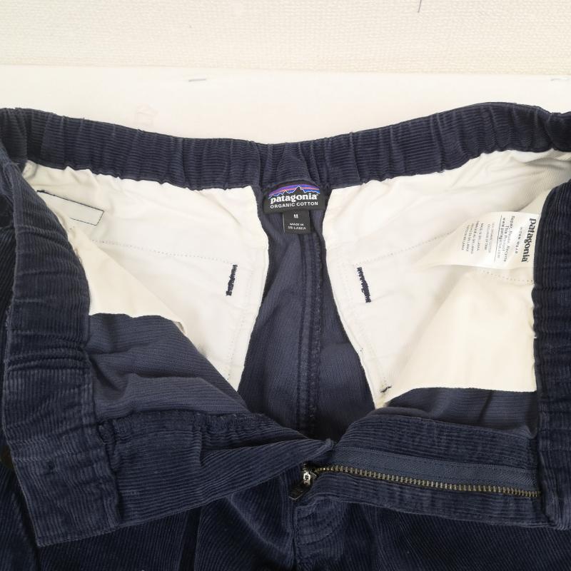 パタゴニア patagonia パンツ ワークパンツ、ペインターパンツ ウェビングベルト ウエストゴム ガゼットクロッチ コーデュロイ パンツ 56080 M 紺 / ネイビー / navy メンズ USED 古着 中古 50168563