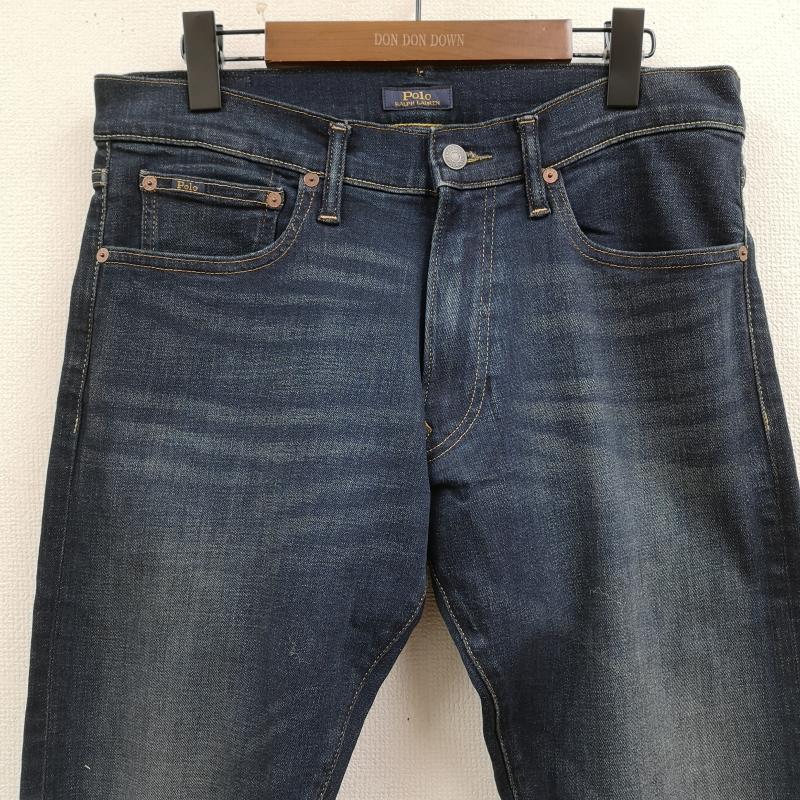 ポロラルフローレン POLO RALPH LAUREN パンツ デニム、ジーンズ Sullivan スリム テーパード フィット デニム パンツ ジーンズ 32インチ インディゴ / インディゴ / Indigo メンズ USED 古着 中古 50168566