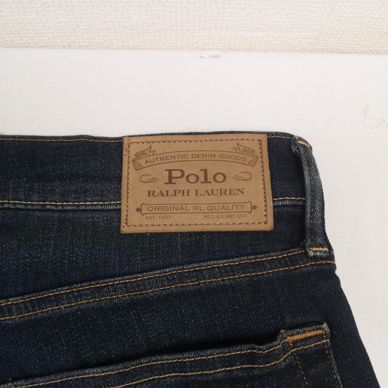 ポロラルフローレン POLO RALPH LAUREN パンツ デニム、ジーンズ Sullivan スリム テーパード フィット デニム パンツ ジーンズ 32インチ インディゴ / インディゴ / Indigo メンズ USED 古着 中古 50168566