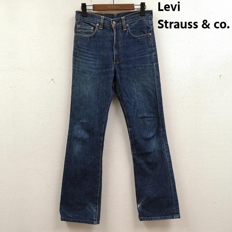 リーバイストラウスアンドコー Levi Strauss & co. パンツ デニム、ジーンズ USA製 ブーツ カット ジーンズ デニム パンツ 517-0217 29インチ インディゴ / インディゴ / Indigo メンズ USED 古着 中古 50168568