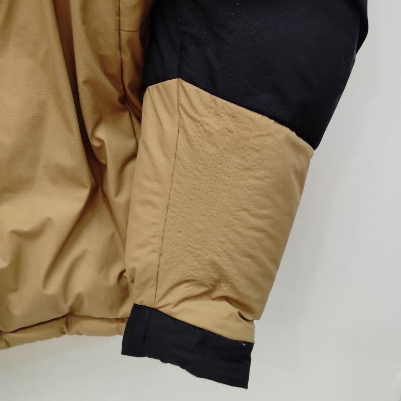 ザノースフェイス THE NORTH FACE ジャケット、上着 ダウンジャケット バルトロ ライト ジャケット ダウン コートND91950 M ベージュ / ベージュ / beige X 黒 / ブラック / black メンズ USED 古着 中古 50168572