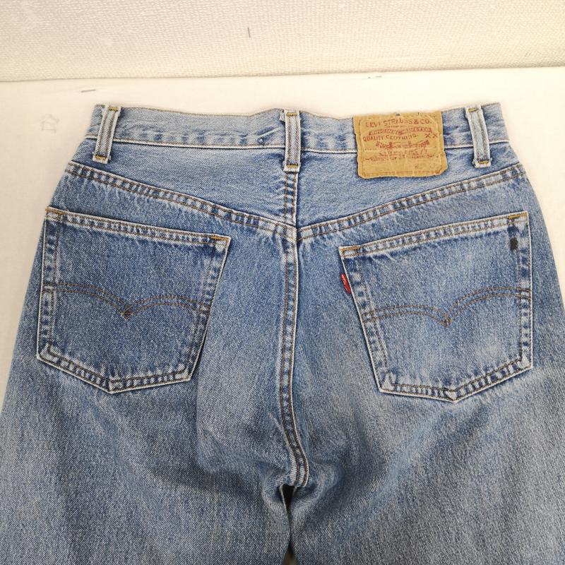 リーバイストラウスアンドコー Levi Strauss & co. パンツ デニム、ジーンズ 90s USA製 ストレートフィット ボタンフライ ボタン裏555 デニム パンツ 501-5900 30インチ インディゴ / インディゴ / Indigo メンズ USED 古着 中古 50168573
