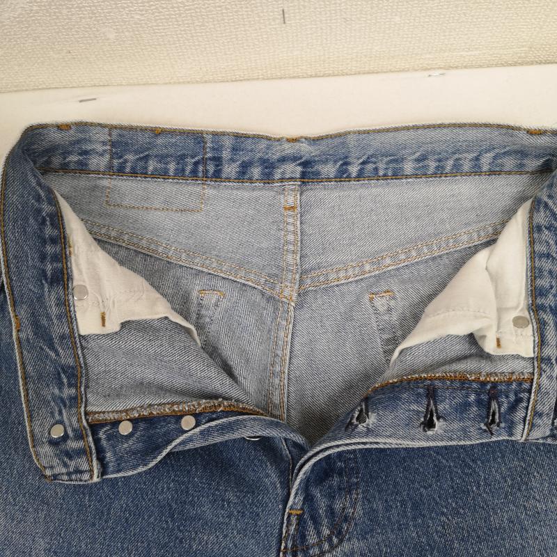 リーバイストラウスアンドコー Levi Strauss & co. パンツ デニム、ジーンズ 90s USA製 ストレートフィット ボタンフライ ボタン裏555 デニム パンツ 501-5900 30インチ インディゴ / インディゴ / Indigo メンズ USED 古着 中古 50168573