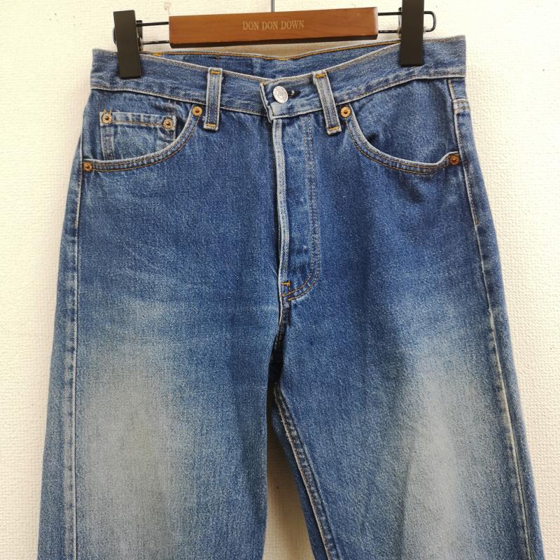 リーバイストラウスアンドコー Levi Strauss & co. パンツ デニム、ジーンズ ボタンフライ レギュラー ストレート デニム パンツ ジーンズ 501-0000 29インチ インディゴ / インディゴ / Indigo メンズ USED 古着 中古 50168575