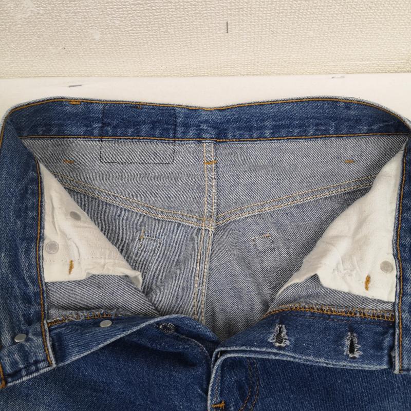 リーバイストラウスアンドコー Levi Strauss & co. パンツ デニム、ジーンズ ボタンフライ レギュラー ストレート デニム パンツ ジーンズ 501-0000 29インチ インディゴ / インディゴ / Indigo メンズ USED 古着 中古 50168575