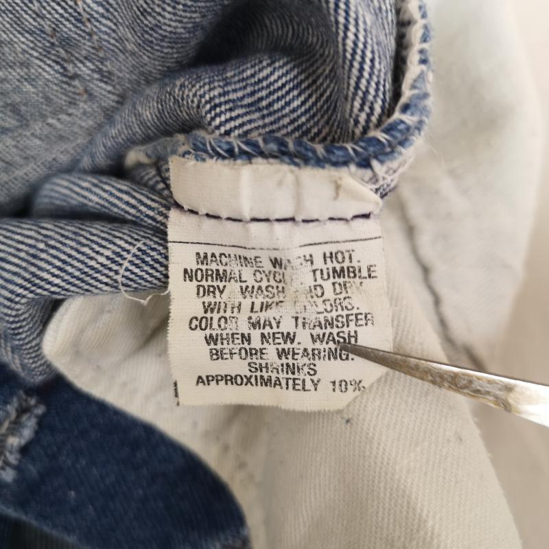 リーバイストラウスアンドコー Levi Strauss & co. パンツ デニム、ジーンズ ボタンフライ レギュラー ストレート デニム パンツ ジーンズ 501-0000 29インチ インディゴ / インディゴ / Indigo メンズ USED 古着 中古 50168575