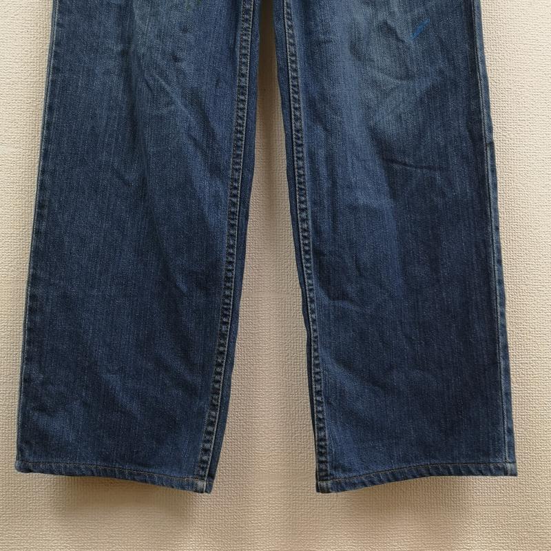 リーバイストラウスアンドコー Levi Strauss & co. パンツ デニム、ジーンズ 日本製 14オンス ジップフライ ワイド ストレート デニム パンツ 868-1245 30インチ インディゴ / インディゴ / Indigo メンズ USED 古着 中古 50168578