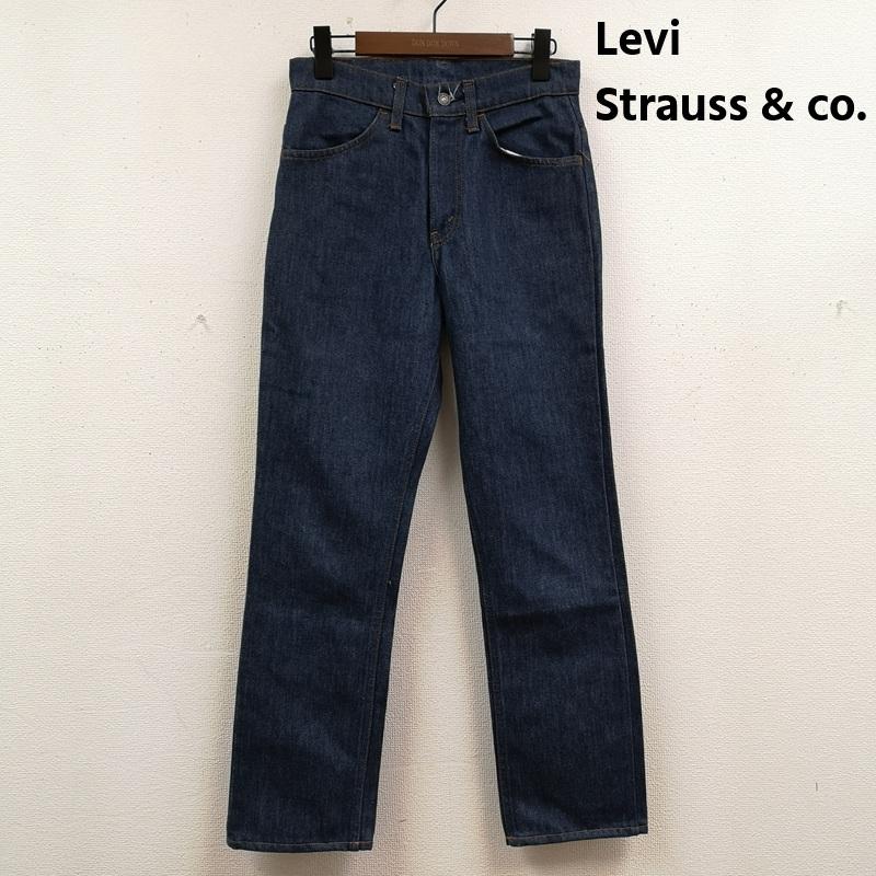 リーバイストラウスアンドコー Levi Strauss & co. パンツ デニム、ジーンズ 80s USA製 オレンジタブ ジップフライ スリム ストレート デニム パンツ 40519-0916 29インチ インディゴ / インディゴ / Indigo メンズ USED 古着 中古 50168579