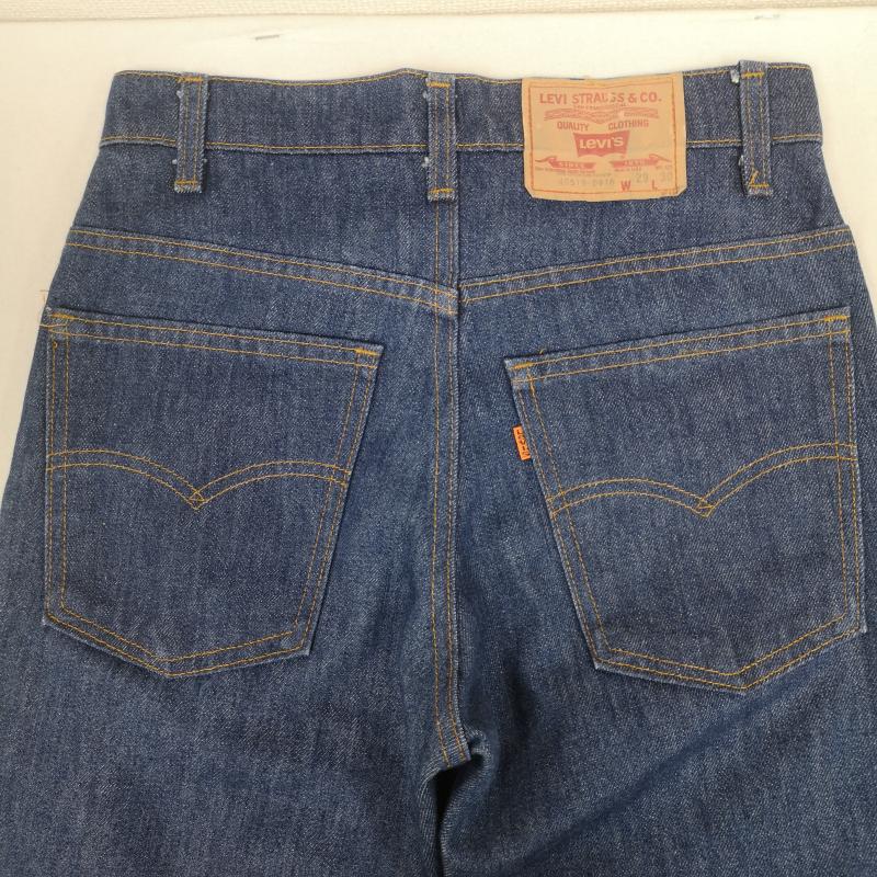 リーバイストラウスアンドコー Levi Strauss & co. パンツ デニム、ジーンズ 80s USA製 オレンジタブ ジップフライ スリム ストレート デニム パンツ 40519-0916 29インチ インディゴ / インディゴ / Indigo メンズ USED 古着 中古 50168579