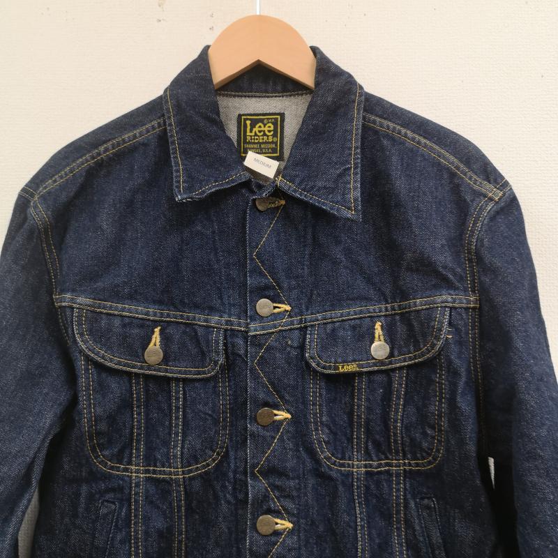 リー Lee ジャケット、上着 ジャンパー、ブルゾン 90s 日本製 ジグザグステッチ デニム ジャケット Ｇジャン 0424 M インディゴ / インディゴ / Indigo メンズ USED 古着 中古 50168581
