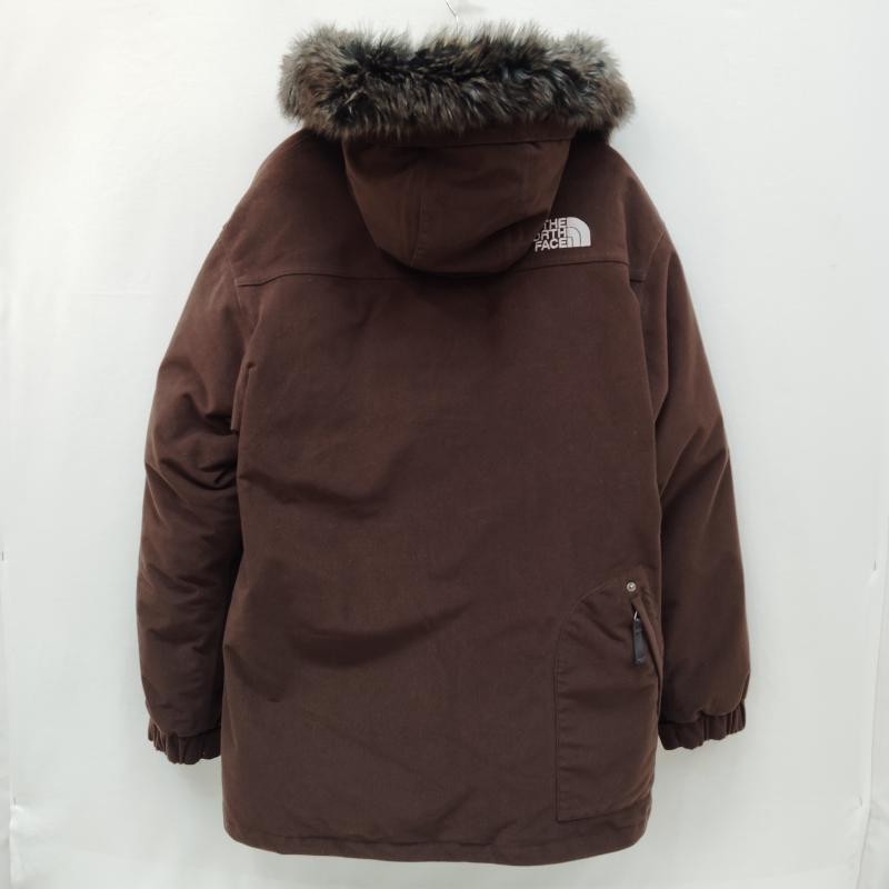 ザノースフェイス THE NORTH FACE ジャケット、上着 ダウンジャケット ダブルダン トリクライメイト ジャケット コーデュロイ調 フード ボリューム フェイクファー ND01560 M 茶 / ブラウン / brown メンズ USED 古着 中古 50168584