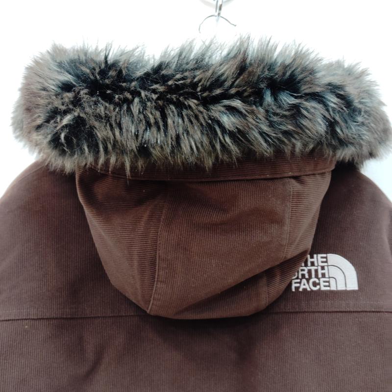 ザノースフェイス THE NORTH FACE ジャケット、上着 ダウンジャケット ダブルダン トリクライメイト ジャケット コーデュロイ調 フード ボリューム フェイクファー ND01560 M 茶 / ブラウン / brown メンズ USED 古着 中古 50168584