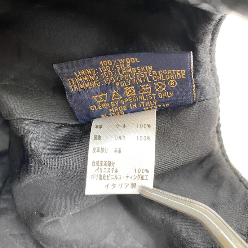 ルイヴィトン LOUIS VUITTON 帽子 キャップ M76712 20年製 キャップ・キャリー オン モノグラム 帽子 Mサイズ イタリア製 黒 / ブラック / black メンズ USED 古着 中古 50168585