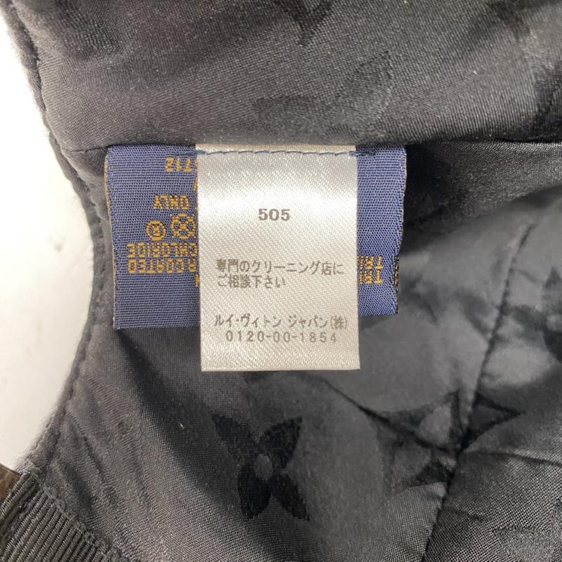 ルイヴィトン LOUIS VUITTON 帽子 キャップ M76712 20年製 キャップ・キャリー オン モノグラム 帽子 Mサイズ イタリア製 黒 / ブラック / black メンズ USED 古着 中古 50168585