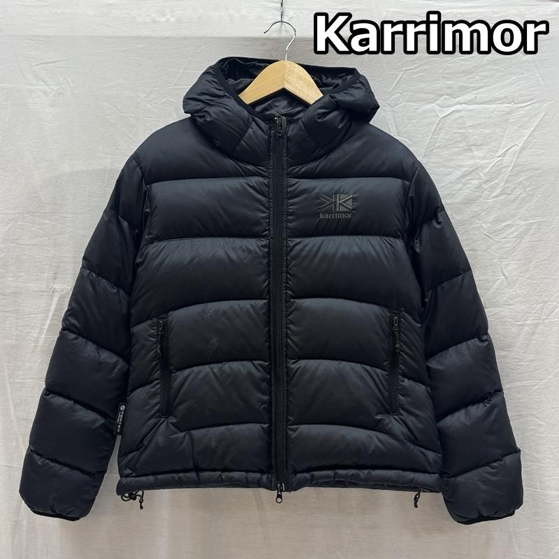 カリマー Karrimor ジャケット、上着 ダウンジャケット KR-09F010W ナイロン フード ダウン ジャケット M 黒 / ブラック / black レディース USED 古着 中古 50168588
