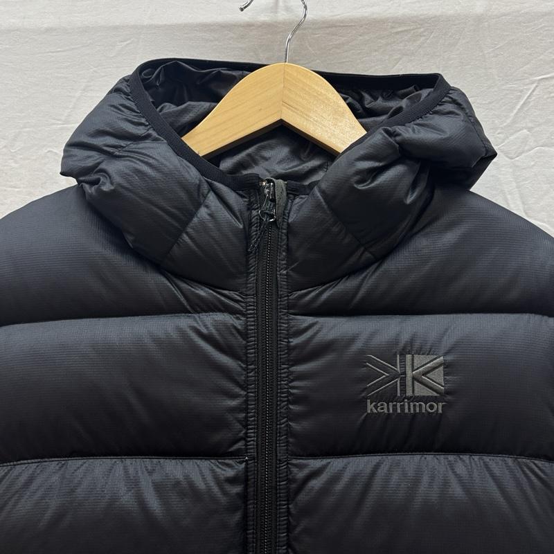 カリマー Karrimor ジャケット、上着 ダウンジャケット KR-09F010W ナイロン フード ダウン ジャケット M 黒 / ブラック / black レディース USED 古着 中古 50168588