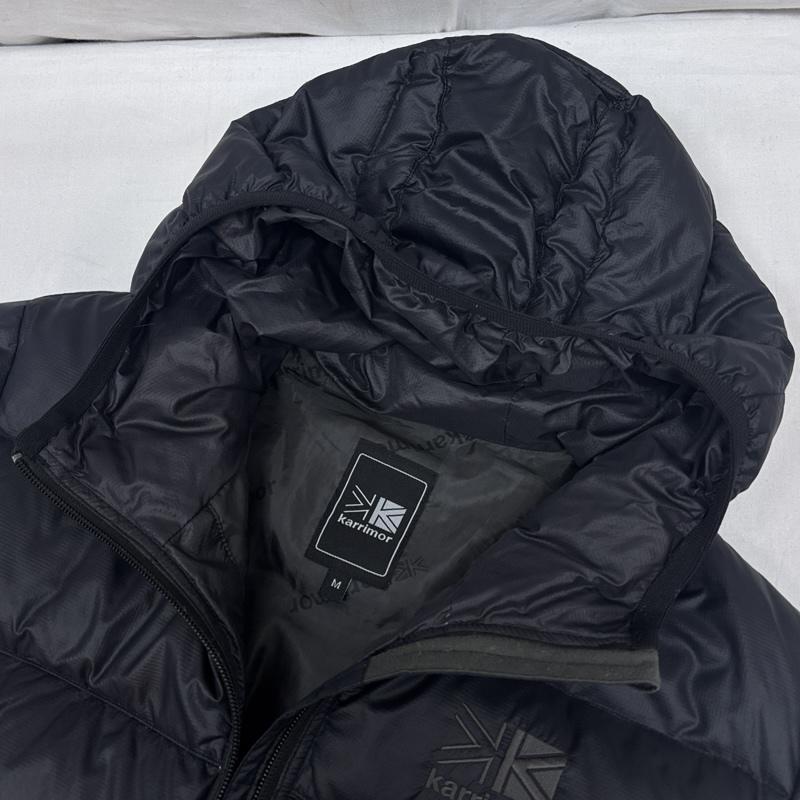 カリマー Karrimor ジャケット、上着 ダウンジャケット KR-09F010W ナイロン フード ダウン ジャケット M 黒 / ブラック / black レディース USED 古着 中古 50168588