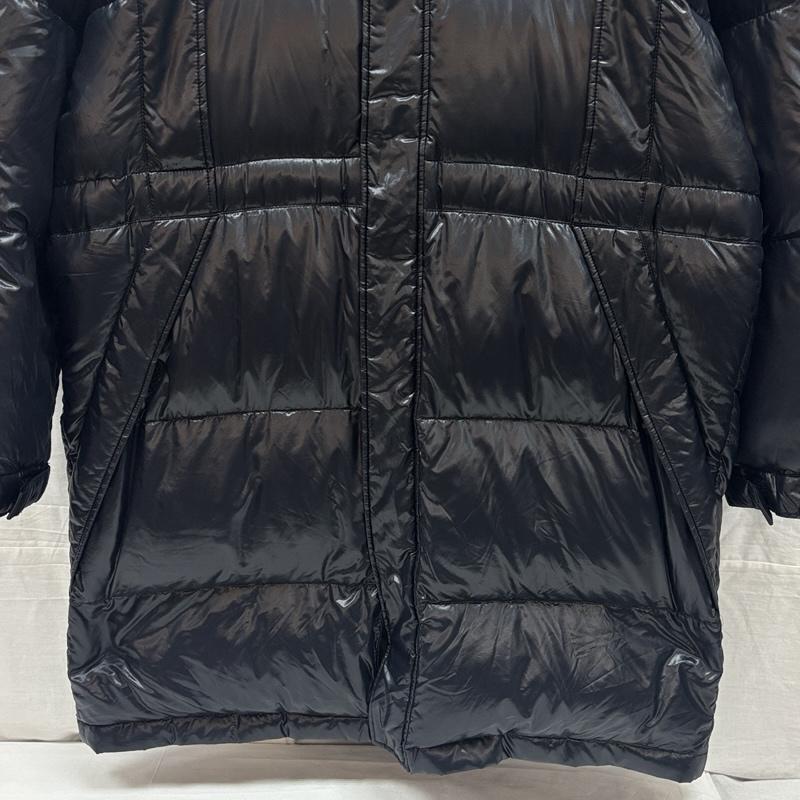 エディーバウアー Eddie Bauer ジャケット、上着 ダウンジャケット 0509319 ロング グース ダウン ジャケット フード取り外し可 L 黒 / ブラック / black メンズ USED 古着 中古 50168589
