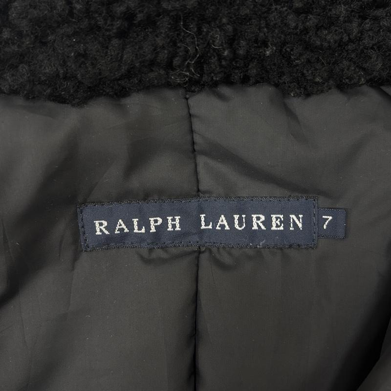 ラルフローレン RALPHLAUREN コート ダウンコート インパクト21 ミリタリーデザイン ロング ダウン コート ジャケット 7号 黒 / ブラック / black レディース USED 古着 中古 50168590