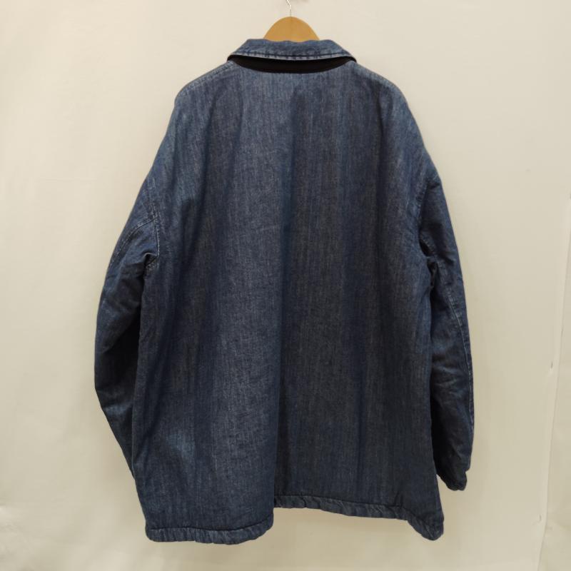 リーバイス Levi s ジャケット、上着 ジャケット、ブレザー デニム カバーオール キルティング ジャケット リバーシブル M インディゴ / インディゴ / Indigo X 黒 / ブラック / black メンズ USED 古着 中古 50168594