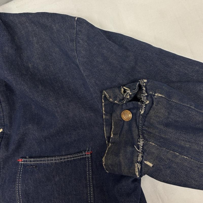 ヴィンテージ VINTAGE ジャケット、上着 ジャンパー、ブルゾン 70年代頃 ビンテージ デニム カバーオール ワーク ジャケット ブランケットライナー 70s VINTAGE - メンズ USED 古着 中古 50168595