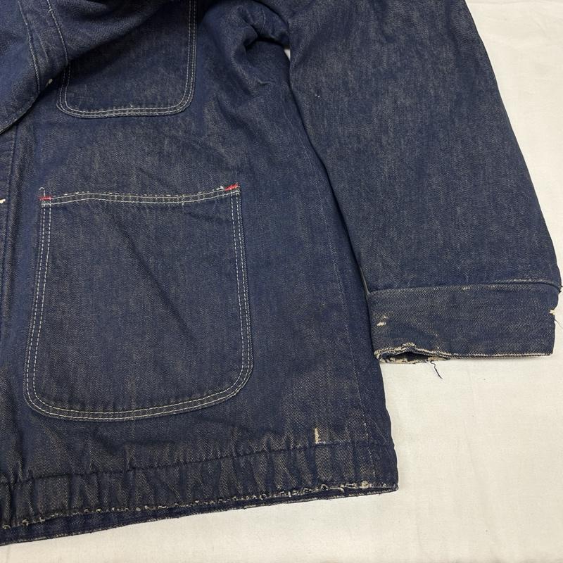 ヴィンテージ VINTAGE ジャケット、上着 ジャンパー、ブルゾン 70年代頃 ビンテージ デニム カバーオール ワーク ジャケット ブランケットライナー 70s VINTAGE - メンズ USED 古着 中古 50168595
