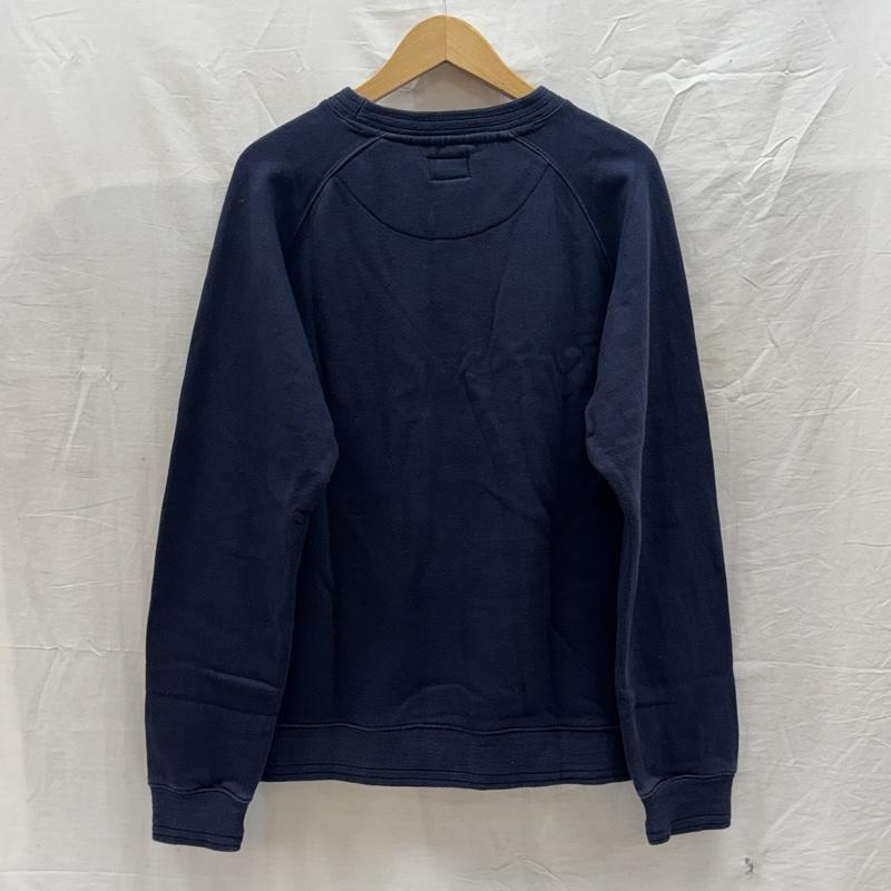 ステューシー STUSSY トレーナー 長袖 90年代 ビンテージ 紺タグ 香港製 オールドイングリッシュ ロゴ スウェット トレーナー M 紺 / ネイビー / navy メンズ USED 古着 中古 50168596