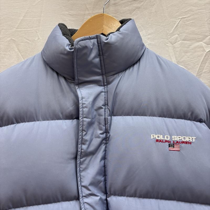 ポロスポーツラルフローレン POLOSPORT ジャケット、上着 ジャンパー、ブルゾン 90年代 ビンテージ ダウン ジャケット 90s VINTAGE - 水色 / ライトブルー / メンズ USED 古着 中古 50168600