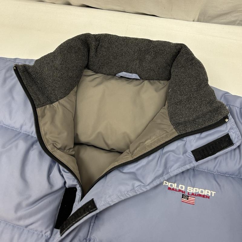ポロスポーツラルフローレン POLOSPORT ジャケット、上着 ジャンパー、ブルゾン 90年代 ビンテージ ダウン ジャケット 90s VINTAGE - 水色 / ライトブルー / メンズ USED 古着 中古 50168600