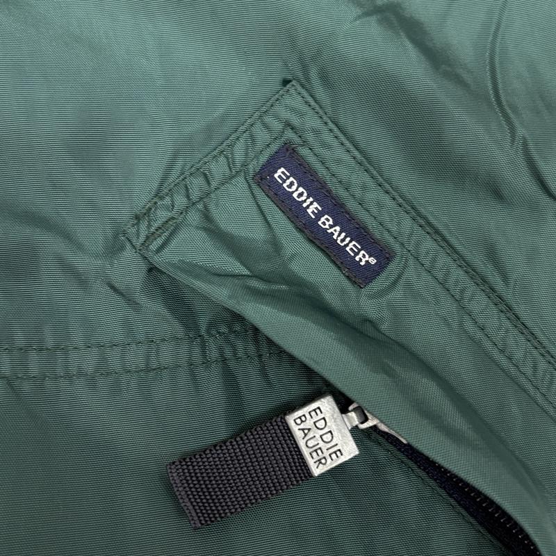 エディーバウアー Eddie Bauer ジャケット、上着 ジャンパー、ブルゾン 00s ナイロン マウンテンパーカー ジャケット フード取り外し可 S 緑 / グリーン / green X 紺 / ネイビー / navy メンズ USED 古着 中古 50168601